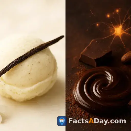 Chocolate triggers more brain dopamine than vanilla