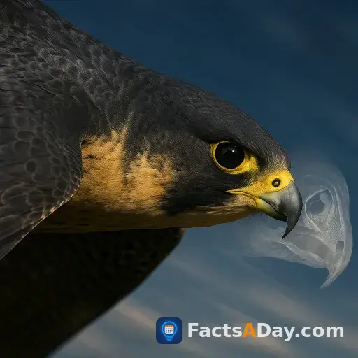 Peregrine falcons dive at speeds that would shatter human lungs