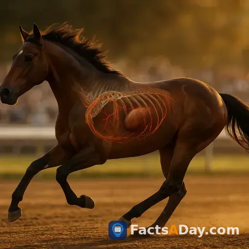 Horses use their spleens for natural blood doping
