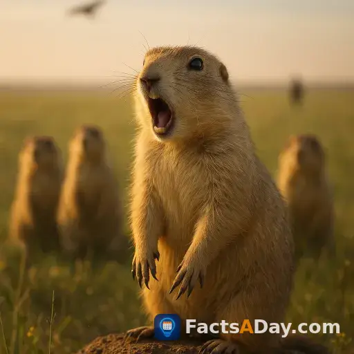 Los perritos de la pradera se comunican con llamadas de alarma específicas