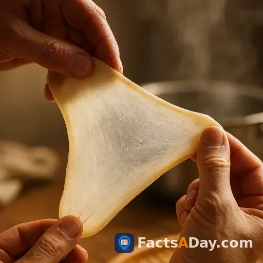 Gekochter Teig macht Brot dünner als Papier