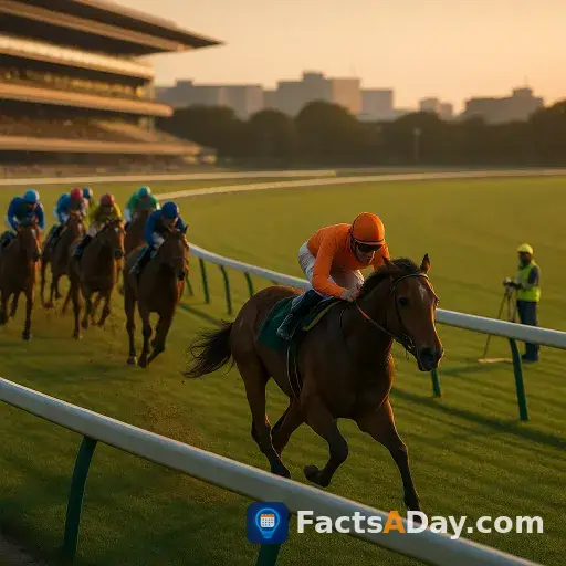 Les hippodromes japonais utilisent la rotation de la Terre pour guider les coureurs