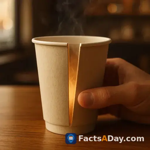 Doppelwandige Becher nutzen Luft als Wärmeschutz