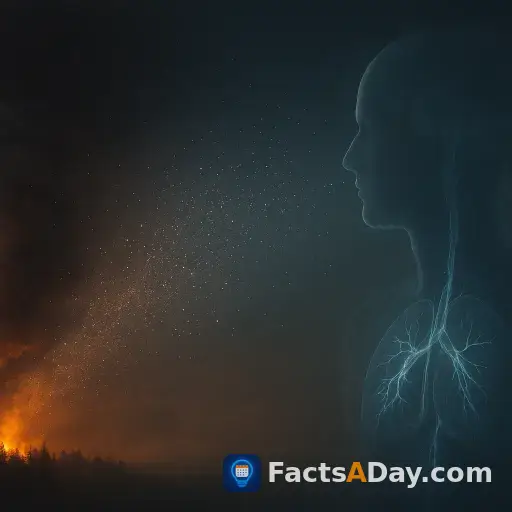 Wildfire smoke is small enough to enter your bloodstream