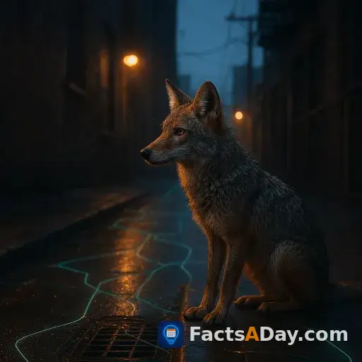 Los coyotes urbanos se orientan memorizando el trazado de las calles