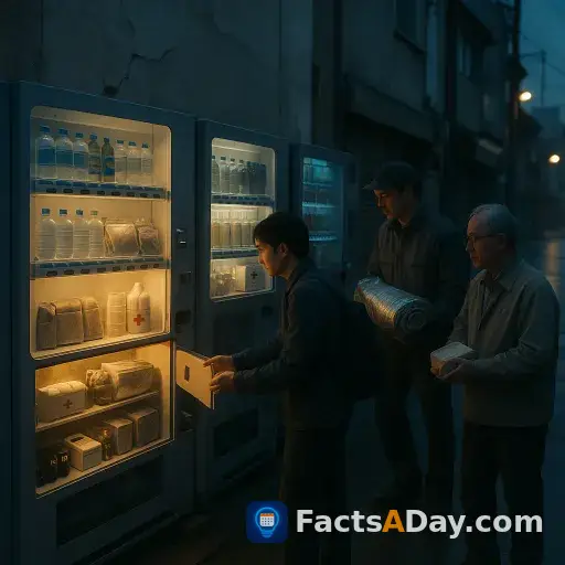 Au Japon, les distributeurs automatiques servent de stations de survie