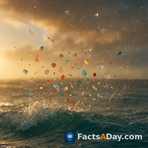 Floating microplastics are learning to make their own clouds