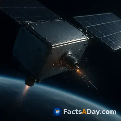 Satelliten nutzen winzige Triebwerke gegen Weltraumschrott