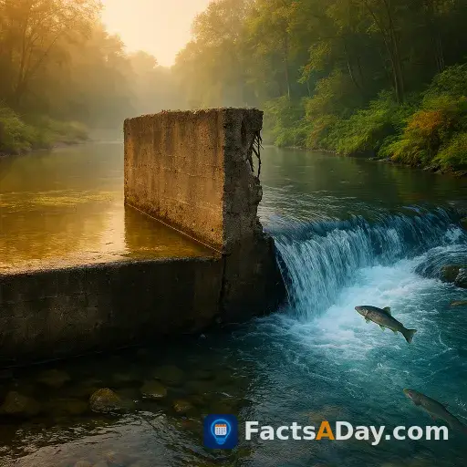 Removing old dams works like vascular surgery for rivers