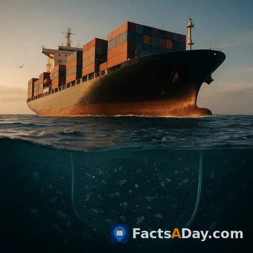 Cargo ships carry billions of tiny stowaways in their bellies