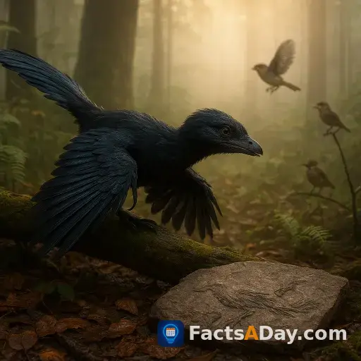 A four-winged dinosaur stalked ancient birds in China