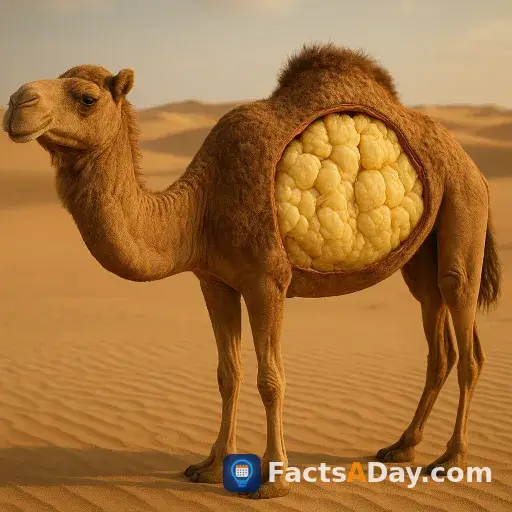 Las jorobas de los camellos almacenan grasa, no agua