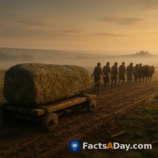 Stonehenge's central altar was hauled 430 miles from Scotland
