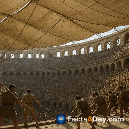 The Colosseum had a retractable roof