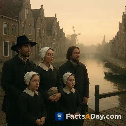 Die Mayflower-Pilger lebten zwölf Jahre lang in Holland