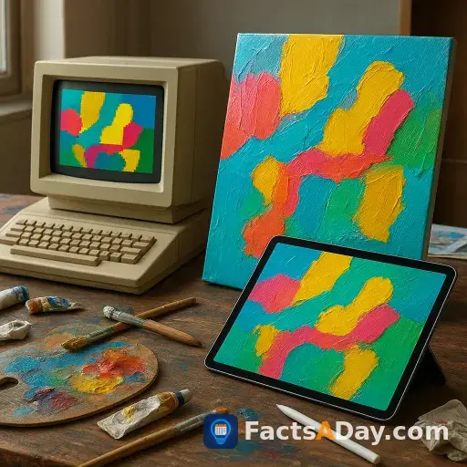 David Hockney nutzte Computergrafik bereits in den 1980er-Jahren