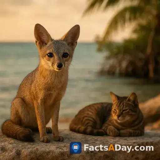 Cozumel-Füchse sind so groß wie Hauskatzen