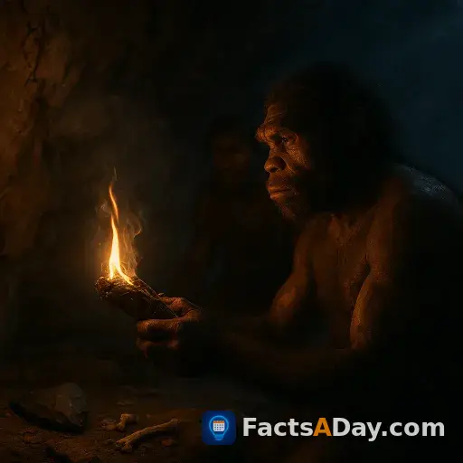 ホモ・エレクトスは200万年前に火を使っていた