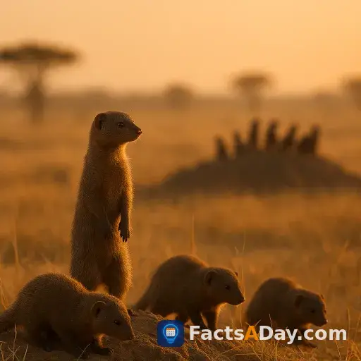 Dwarf mongooses change their behavior based on rival group size