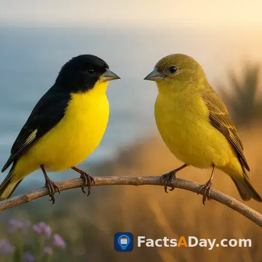 Le plumage du chardonneret mineur change selon sa région