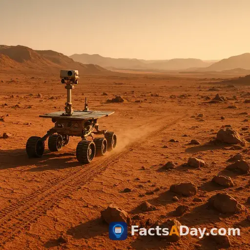 Ein Roboter durchquerte allein die Wüste