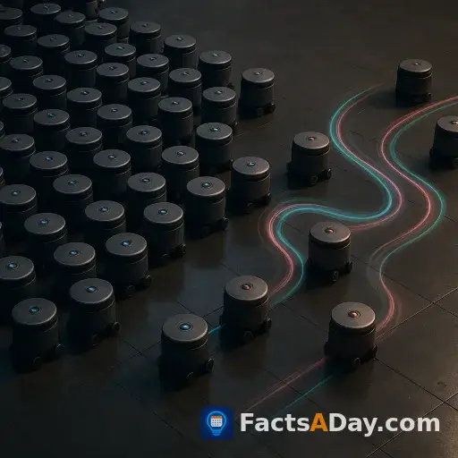 El azar evita el colapso en enjambres de robots