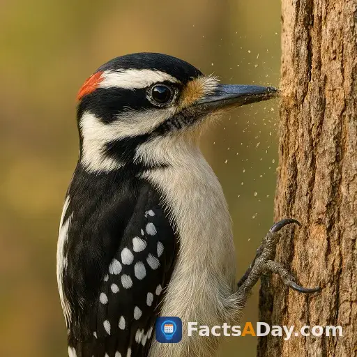 Los pájaros carpinteros taladran árboles sin daño cerebral