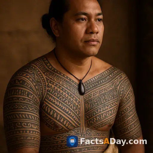 Polynesische tätowierungen sind eine lebendige sprache