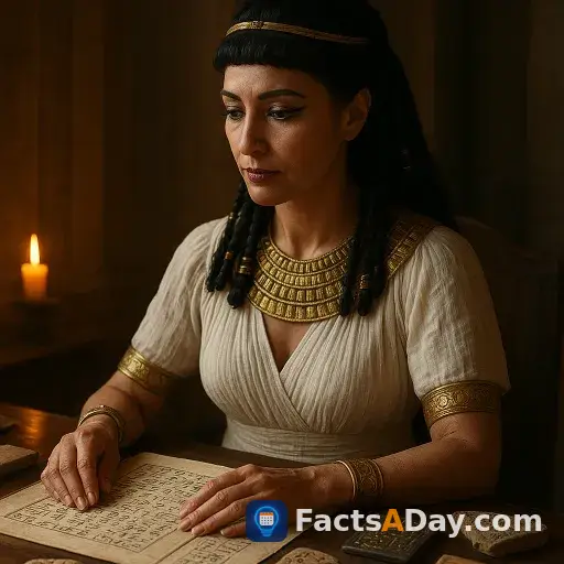 Cleopatra spoke nine languages, including hieroglyphs