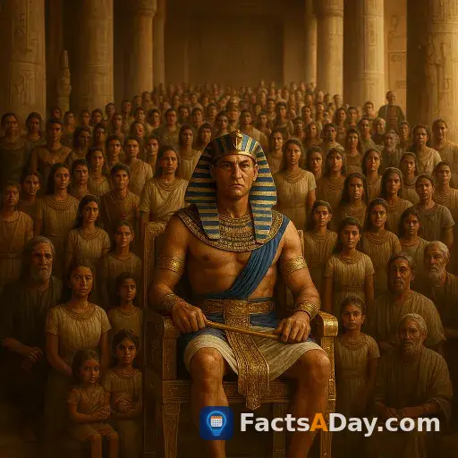 Ramses II fathered over 100 children to secure his dynasty