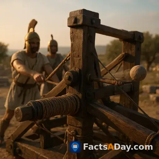 Ancient Greeks invented powerful torsion catapults