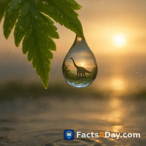 Ihr wasser könnte einen dinosaurier hydriert haben