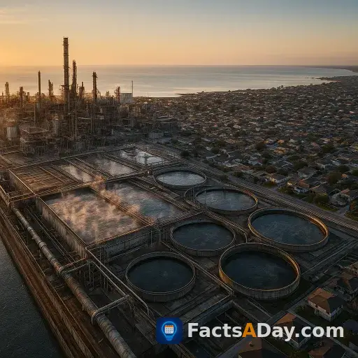 A single chemical plant uses as much water as 300,000 people