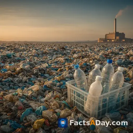 Most plastic waste ends up in landfills or incinerators