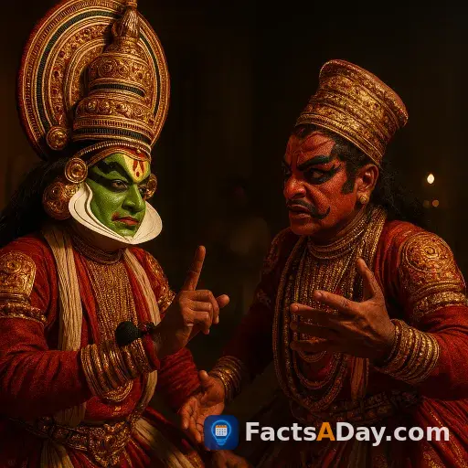 Los artistas de kathakali de Kerala cuentan historias sin palabras