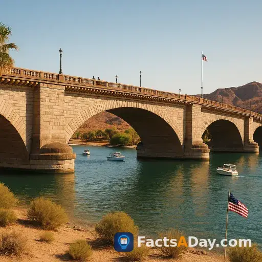 Die ursprüngliche London Bridge steht jetzt in Arizona