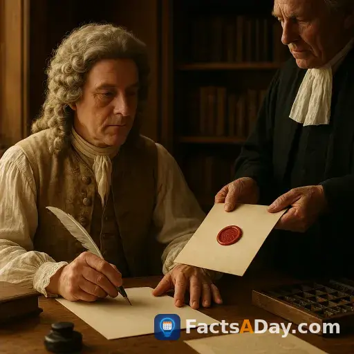 The Statute of Anne gave authors their first copyright