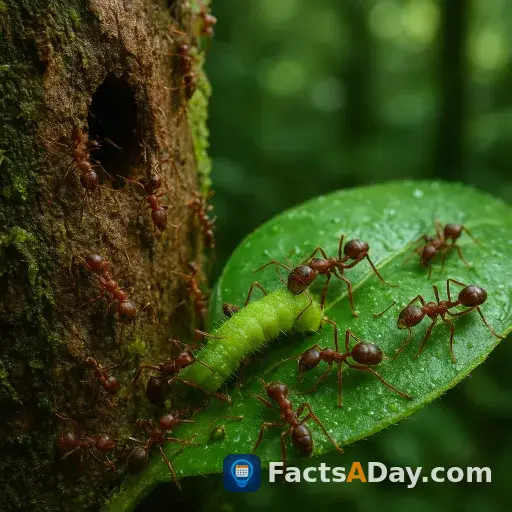 Rainforest ants protect trees like tiny bodyguards