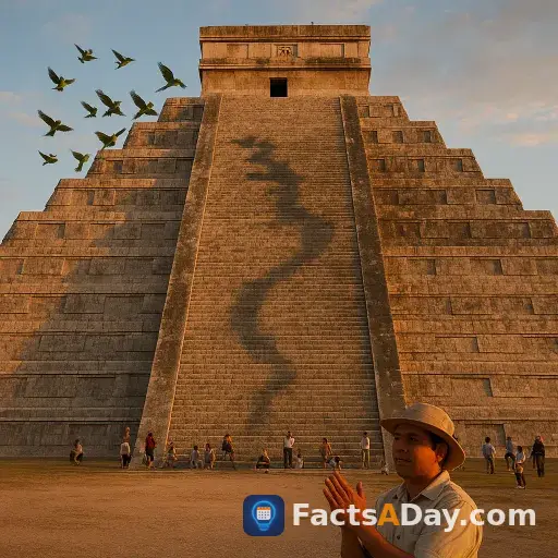 Chichen Itza's pyramid steps chirp like a bird