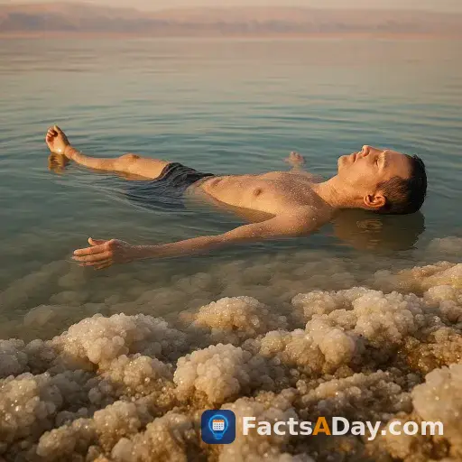 Das supersalzige Wasser des Toten Meeres lässt dich schweben