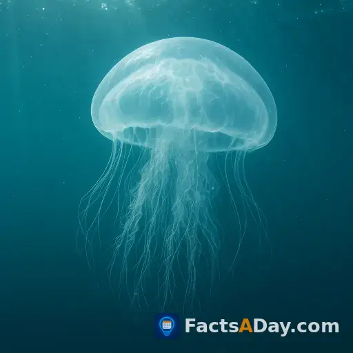 Jellyfish are 95 percent water, mostly ocean