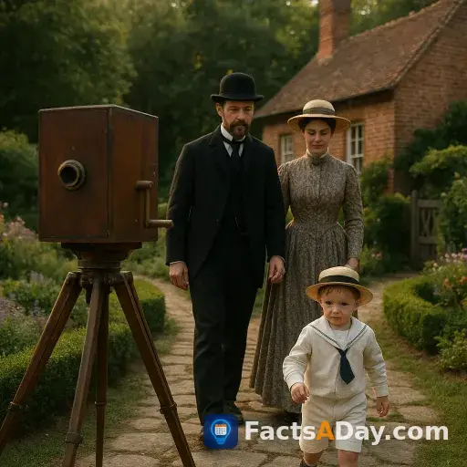 The first motion picture was a 2-second film