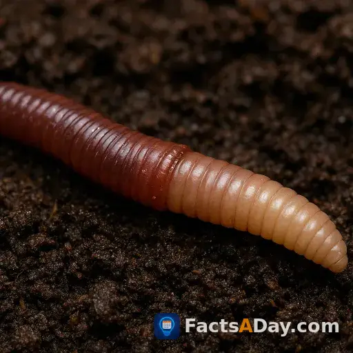 Earthworms can regrow lost body parts