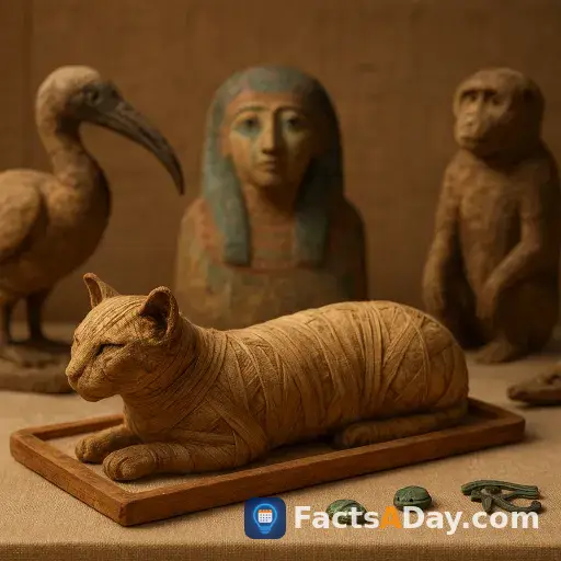Ancient Egyptians mummified millions of animals