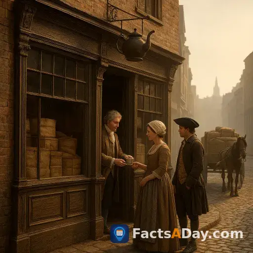 England's first chain store sold tea in 1706