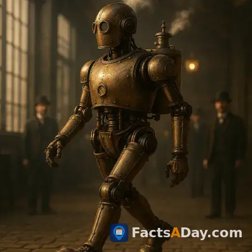 Der erste Roboter war 1898 dampfbetrieben