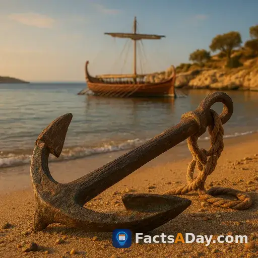 Ancient Greeks invented the anchor for safer voyages