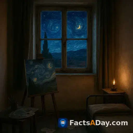 Van Gogh pintó La noche estrellada desde un manicomio