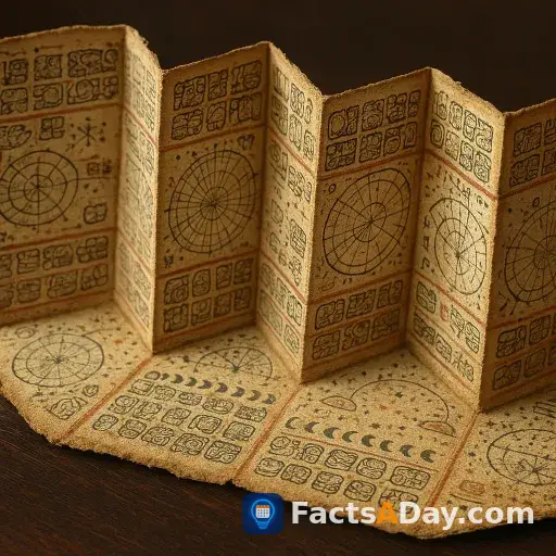 Mayan books recorded celestial movements