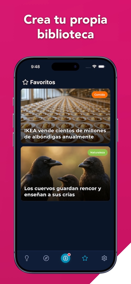 Colección de favoritos